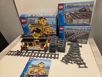 Lego Set - Train, City - 7997 Station with Tracks and
