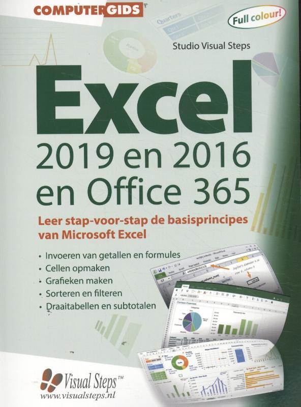 Computergidsen -  Computergids Excel 2019, 2016 en Office, Boeken, Informatica en Computer, Zo goed als nieuw, Verzenden