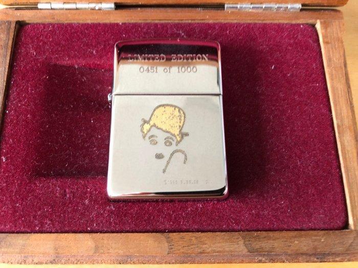 Zippo - Zippo - Aansteker - Goud, Hout, Hout (Walnoot),, Verzamelen, Rookartikelen, Aanstekers en Luciferdoosjes