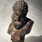 Buste, Hercules arte romana busto - 16 cm - Steen