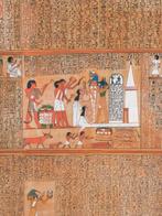 Livraison gratuite ! TexStilArt - PAPYRUS - Tissu exclusif, Antiek en Kunst