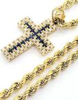 18 carats Or, Or blanc, Or jaune - Collier et pendentif -