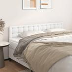 vidaXL Têtes de lit 2 pcs Blanc 100x5x78/88 cm, Maison & Meubles, Chambre à coucher | Lits, Neuf, Verzenden
