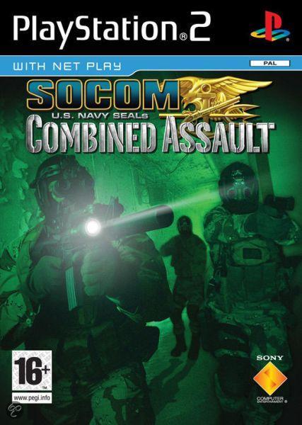 SOCOM U.S. Navy SEALs Combined Assault-Standaard, Games en Spelcomputers, Games | Sony PlayStation 2, Ophalen of Verzenden