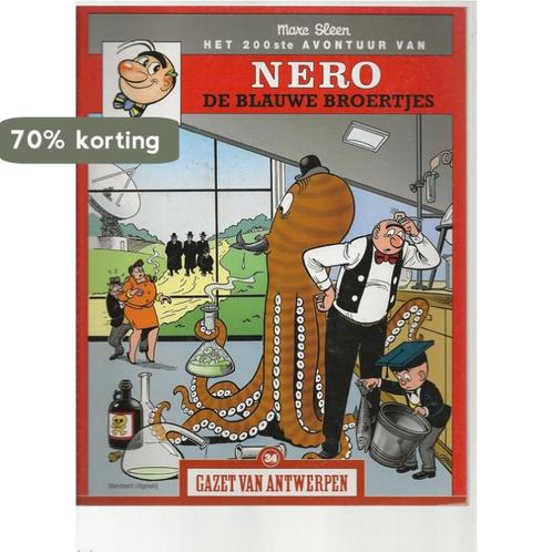 Nero - De Blauwe Broertjes (Gazet van Antwerpen) Marc Sleen, Boeken, Stripverhalen, Zo goed als nieuw, Verzenden