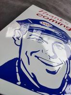 Esso - Hurry back Esso Thanks for coming in enamel sign