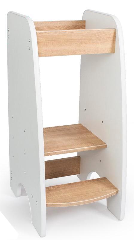Leertoren in - keukenhulp - in hoogte verstelbaar - 43x50..., Kinderen en Baby's, Kinderstoelen, Nieuw, Ophalen of Verzenden