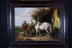 Wouterus II Verschuur (1841-1936) - Rustmoment aan de