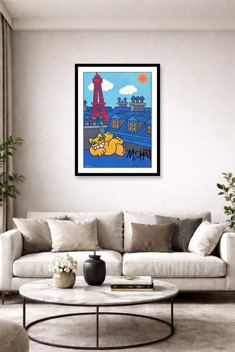 M. Chat (Thoma Vuille) (1977) - Chat sur les toits de Paris, Antiquités & Art, Art | Objets design