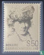 Caribisch Nederland - Gouden Postzegel Rembrandt - 2019, Postzegels en Munten, Verzenden, Postfris