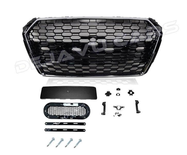 RS4 Look Front Grill voor Audi A4 B9 / S line / S4, Auto diversen, Tuning en Styling, Ophalen of Verzenden