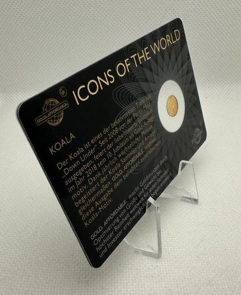 Rwanda. 10 Amafranga 2018 Icons of the World - Koala, 1/200, Postzegels en Munten, Munten | Europa | Niet-Euromunten