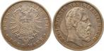 Duitsland 5 Mark Karl von Wuerttemberg 1876 F sehr schoen..., Postzegels en Munten, Verzenden, België