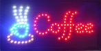 Coffee koffie lamp LED verlichting reclame bord lichtbak #B, Huis en Inrichting, Verzenden, Nieuw