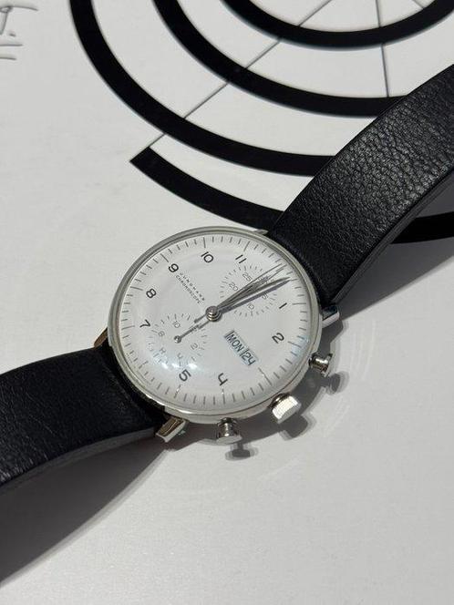 Junghans - max bill Chronoscope - Heren -, Handtassen en Accessoires, Horloges | Heren