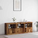 vidaXL Dressoir Oud hout 181,5 x 37 x 67 cm Bewerkt hout, Huis en Inrichting, Kasten | Dressoirs, Verzenden, Nieuw