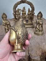 Beeld, Spirituele set: Boeddha, Rama Sita Lakshmana Hanuman, Antiek en Kunst