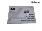 Livret dinstructions Kawasaki VN 800 Classic 1996-2006
