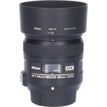 Tweedehands Nikon AF-S 40mm f/2.8G DX Micro CM3637 beschikbaar voor biedingen