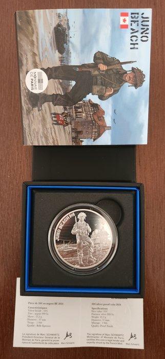 Frankrijk. 10 Euro 2024 D-Day (4 coins) Proof (Zonder beschikbaar voor biedingen