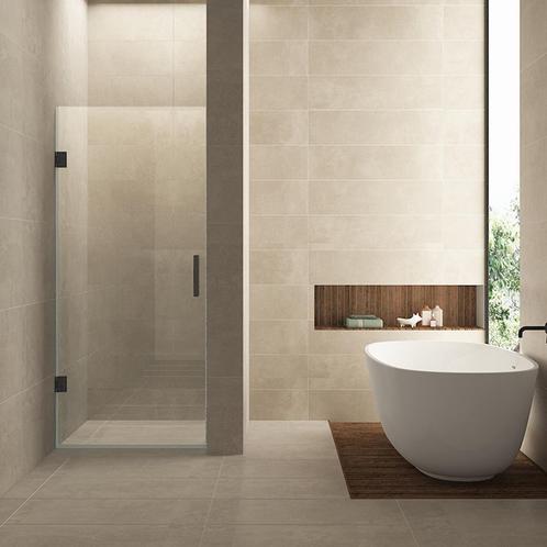 Nisdeur Wiesbaden Less 100x200 cm 8 mm Nano Helder Glas, Doe-het-zelf en Bouw, Sanitair, Douche, Nieuw, Ophalen of Verzenden