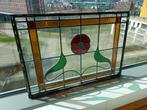 Glas-in-loodraam - 1980-1990, Antiek en Kunst, Curiosa en Brocante