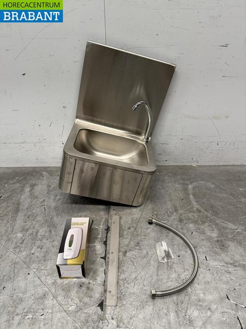 Evier Saro en acier inoxydable avec tablette à genoux et, Zakelijke goederen, Horeca | Overige, Verzenden