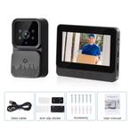 Draadloze Deurbel met Intercom Scherm - Camera WiFi Smart, Verzenden, Nieuw