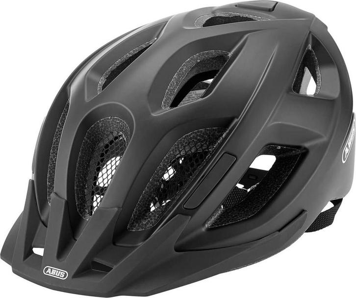 Abus Aduro 2.1 racefietshelm Maat S - Velvet Black, Fietsen en Brommers, Fietsaccessoires | Fietshelmen, Zo goed als nieuw, Verzenden