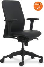 Vigo Bureaustoel - NIEUW - Coupon leer gestoffeerd - Voetkru, Werkplek, Ophalen of Verzenden, Nieuw zonder verpakking, Stoel