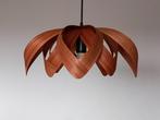 Plafondlamp - Uniek product - Indische appelhoutfineer, Antiek en Kunst