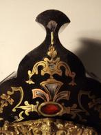Pendule portique - Vicenti & Cie - Bois, Bronze, Émail,, Antiek en Kunst