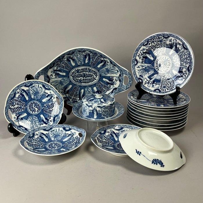 Ontbijtservies (17) - Antiek - Mosa, Maastricht – Long Elize, Antiek en Kunst, Antiek | Glaswerk en Kristal