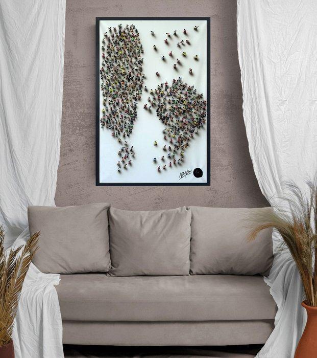 Kastro - Kastro - Kriatures Coffee #442 - XL - NO Reserve, Antiek en Kunst, Kunst | Schilderijen | Modern