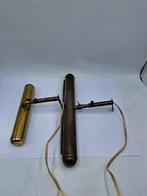 Lamp (2) - Messing - Schilderij pianolampjes