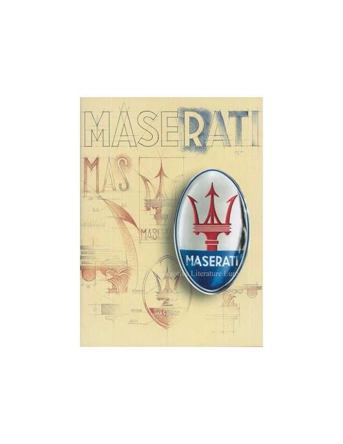 1998 MASERATI 3200GT & QUATTROPORTE IV BROCHURE ITALIAANS, Livres, Autos | Brochures & Magazines