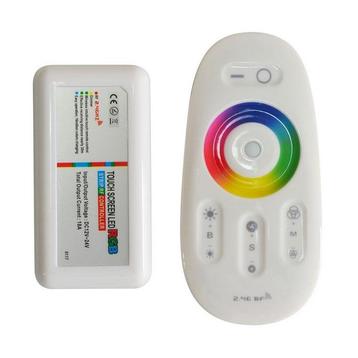 RGB RF touch afstandsbediening met knoppen voor led strip, Verzenden