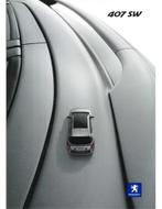 2004 PEUGEOT 407 BROCHURE NEDERLANDS