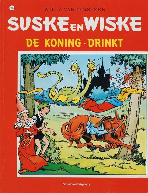 De koning drinkt / Suske en Wiske Classics / 105, Livres, BD, Envoi