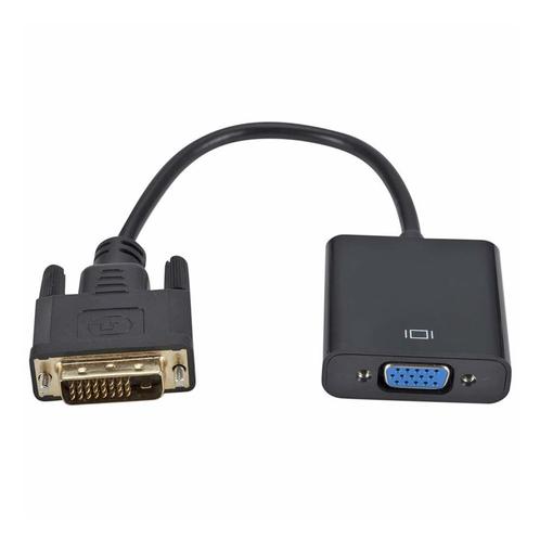 Video Converter - DVI-D naar VGA - 25 cm - HD kwaliteit -, Audio, Tv en Foto, Audiokabels en Televisiekabels, Nieuw