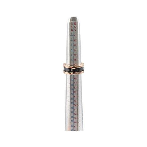 Bvlgari - Ring - B.zero 1 - 18 karaat Roségoud, Keramiek, Handtassen en Accessoires, Ringen