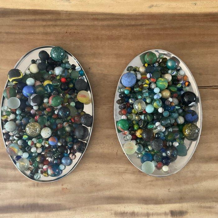 diverse - Knikkers Wereldmix 7 kg + - 1960-1970 - diverse, Antiek en Kunst, Antiek | Speelgoed