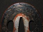 Katana - Yamagane - Scenery Tsuba : C5-340 - Japon - Période, Antiek en Kunst