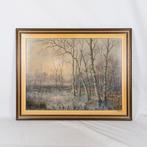 C. Kraayvanger (1929) - Winterlandschap, Antiek en Kunst, Kunst | Schilderijen | Klassiek