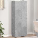vidaXL Archiefkast 60x32x153 cm bewerkt hout betongrijs, Huis en Inrichting, Verzenden, Nieuw