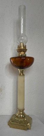 Olielamp - Albast, Brons, Glas, Messing