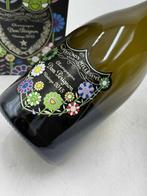 2015 Dom Pérignon, Edition Murakami Green Flower - Champagne, Verzamelen, Wijnen, Nieuw