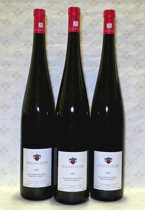 2007 Schloss Lieser, Thomas Haag, Brauneberger Juffer, Verzamelen, Wijnen