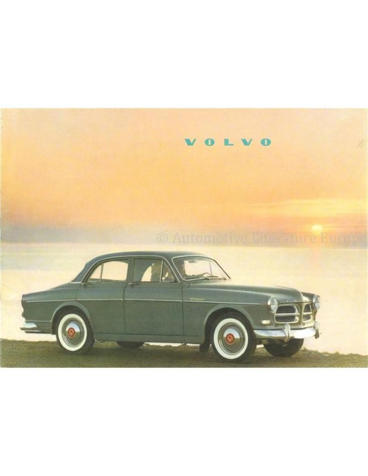 1959 VOLVO AMAZON BROCHURE ENGELS, Boeken, Auto's | Folders en Tijdschriften