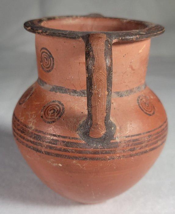Cypriotisch Terracotta Amphora - 10.4 cm, Collections, Minéraux & Fossiles
